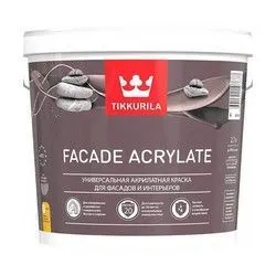 КРАСКА "FACADE ACRYLATE" БАЗА С  5 Л (1) ДЛЯ ФАСАДОВ "ТИККУРИЛА"
