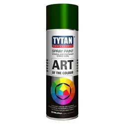 КРАСКА АЭРОЗОЛЬ "TYTAN PROFESSIONAL" ART ТЕМНО-ЗЕЛЕНАЯ 400 МЛ (12)  RAL 6005