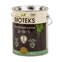 БИОТЕКС ВИШНЯ  2,7 Л (1/6) ЗАЩИТНЫЙ СОСТАВ  2 В 1 ТЕКС