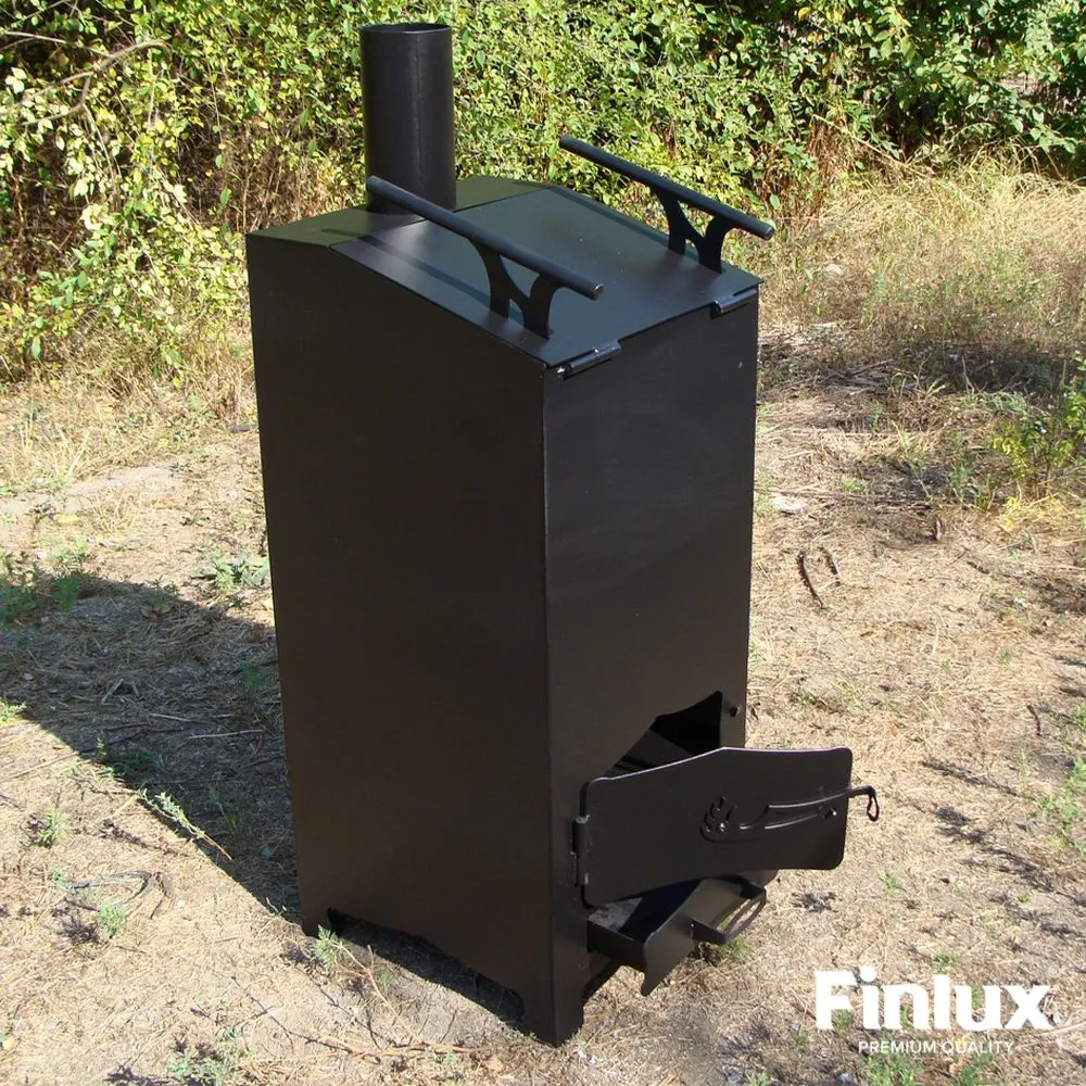 TermoStop Термостойкая эмаль без дымления Finlux F-1200 (Ral 1015, 0,25 кг, 400С)
