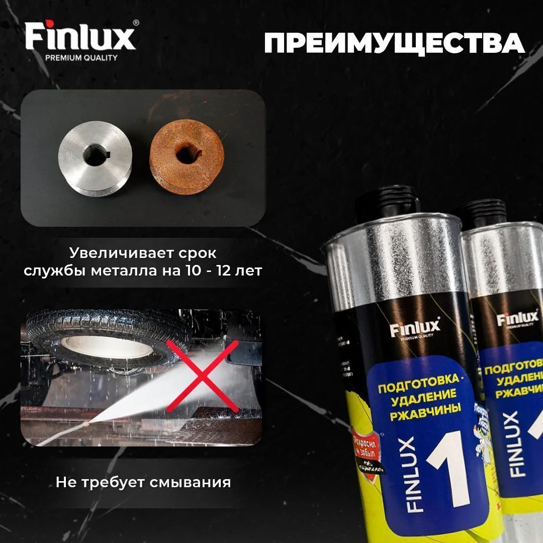 Антикор для автомобиля Finlux F-355 - Подготовка