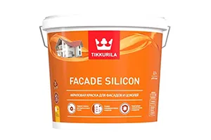 КРАСКА "FACADE SILICON"  БАЗА С   5 Л (1) АКРИЛОВАЯ ДЛЯ ФАСАДОВ И ЦОКОЛЕЙ "ТИККУРИЛА"