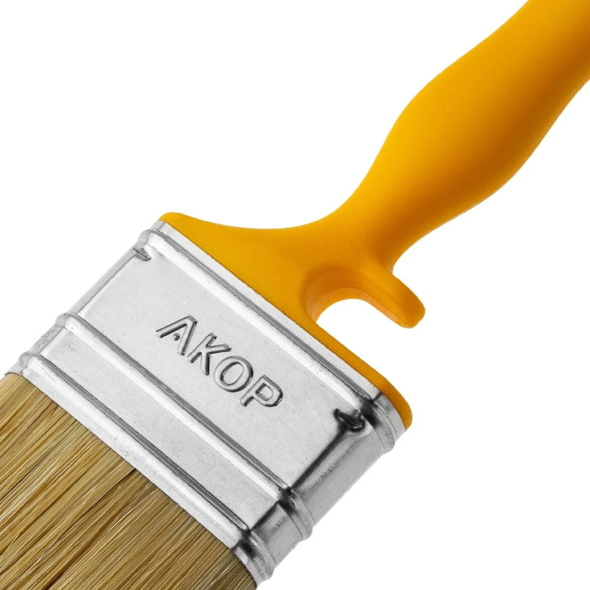 КИСТЬ ПЛОСКАЯ "МАСТЕР" ДЛЯ ЭМАЛЕЙ 50*15 ММ СМЕШАННАЯ ЩЕТИНА (10/70) "АКОР" 172 15 050