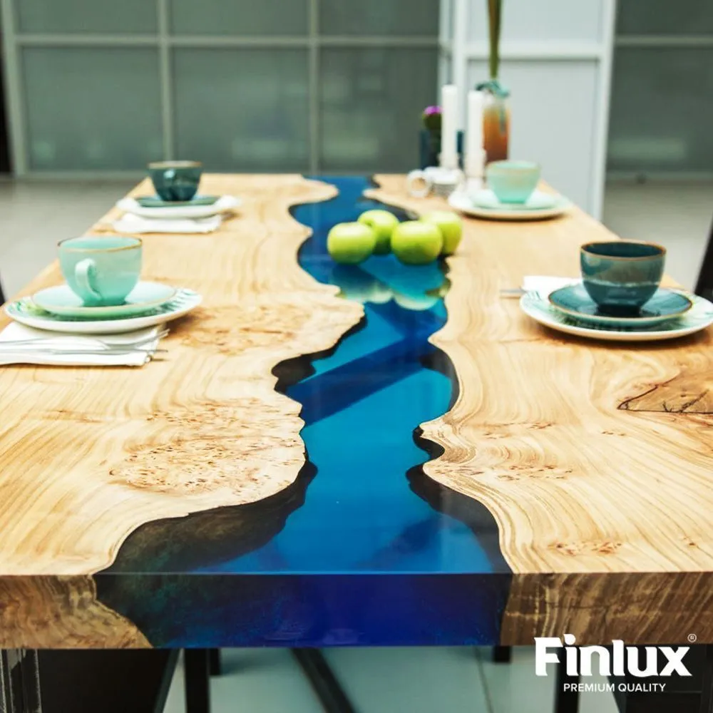 Эпоксидная смола для творчества Finlux ART без пузырьков Finlux ART 1135 3D OPTIK EPOXY DECOR с эффектом DiamondFlex
