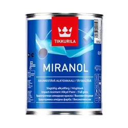 МИРАНОЛ ТИКСОТРОПНЫЙ БАЗА С  0,9 Л (1/3) ЭМАЛЬ АЛКИДН.ГЛЯНЦ. "ТИККУРИЛА"