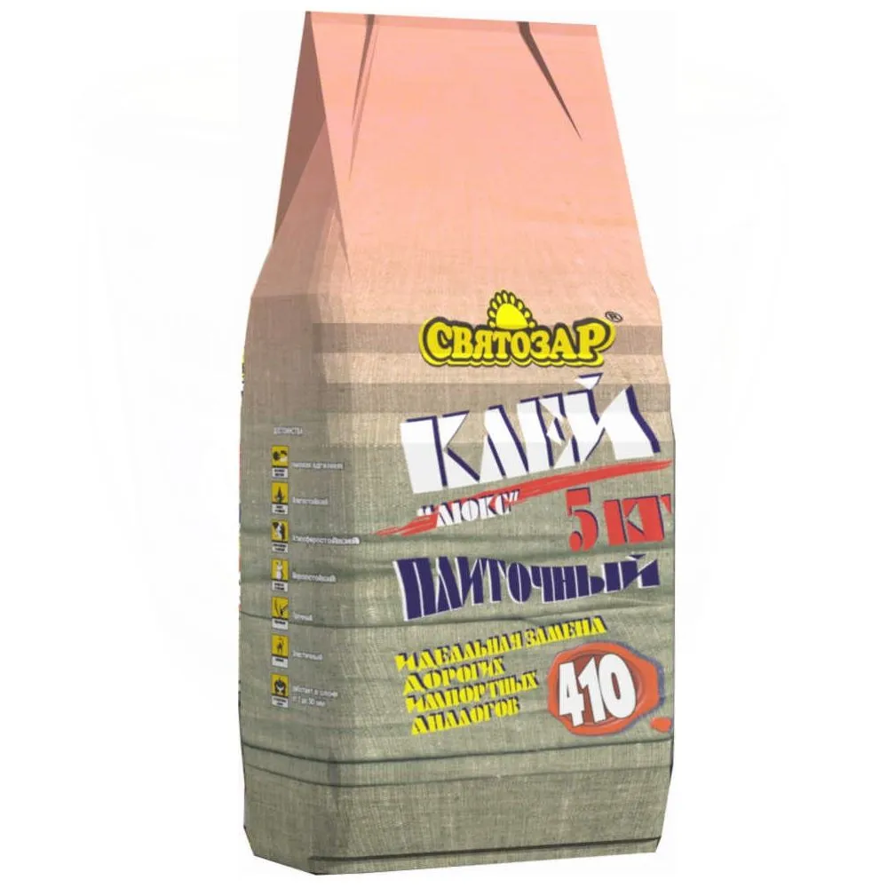 Святозар 410 Клей плиточный "ЛЮКС"