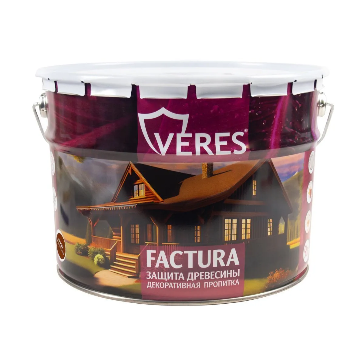 ПРОПИТКА ДЕКОРАТИВНАЯ "FACTURA" ГРУША 9 Л (1) "VERES"
