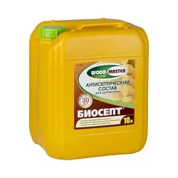 БИОСЕПТ АНТИСЕПТИЧЕСКИЙ СОСТАВ "WOODMASTER" 10 Л (1) "РОГНЕДА"