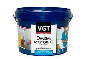 ЭМАЛЬ ВД-АК-1179  УНИВЕРСАЛ.  МАТОВ. БАЗА С 10 КГ (1) "ВГТ"