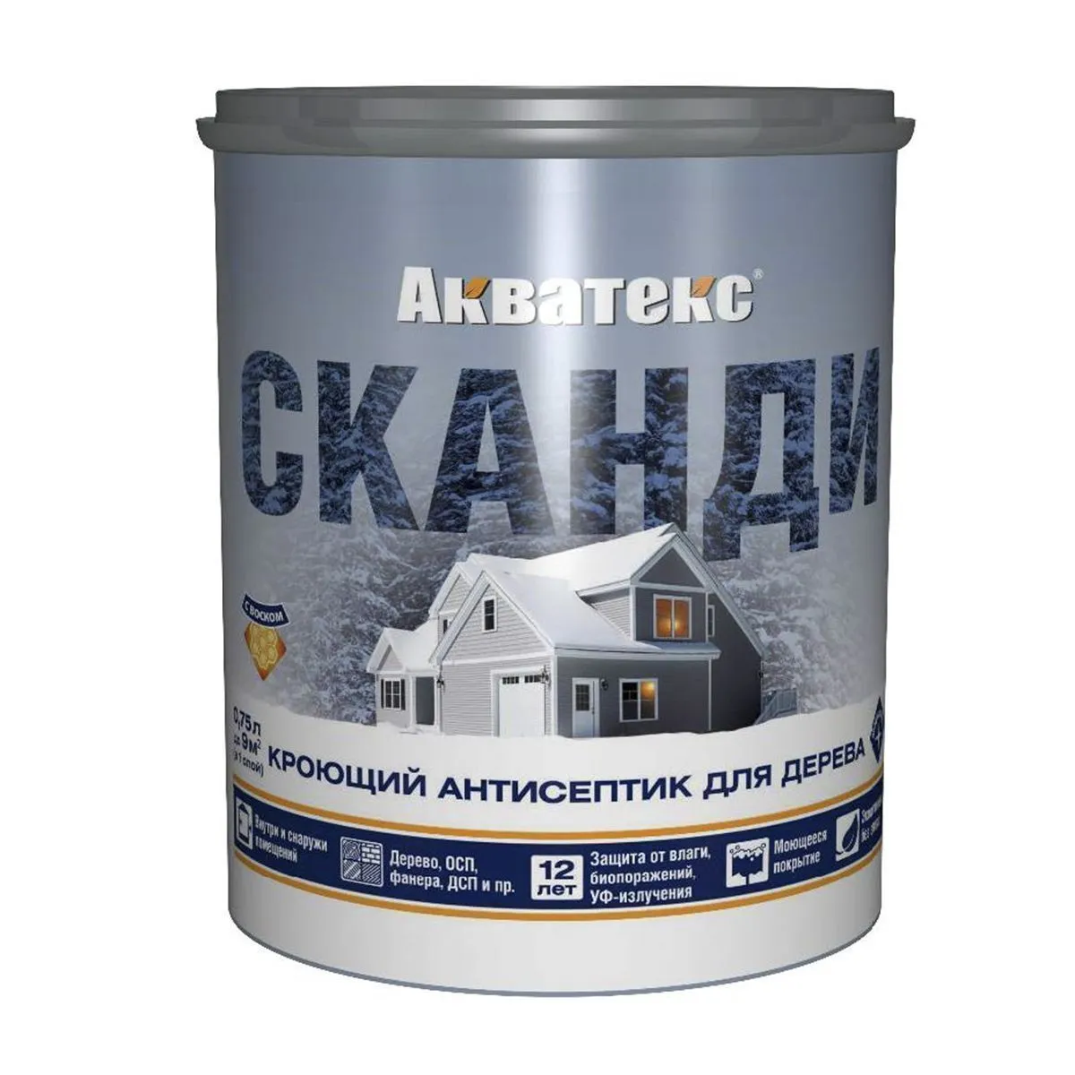 АКВАТЕКС СКАНДИ 0,75 Л БАЗА C (1/6) "РОГНЕДА"