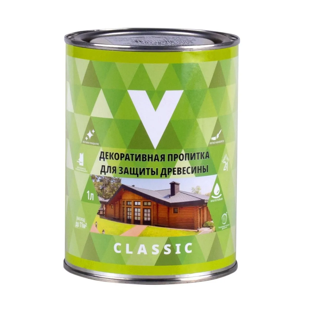 ПРОПИТКА ДЕКОРАТИВНАЯ "CLASSIC" ТИК  2,5 Л (1/4) "V"