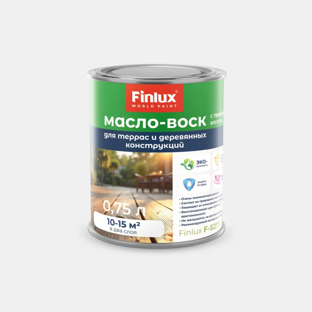 Finlux EcoBiOil F-5280 Защитное масло для наружных работ