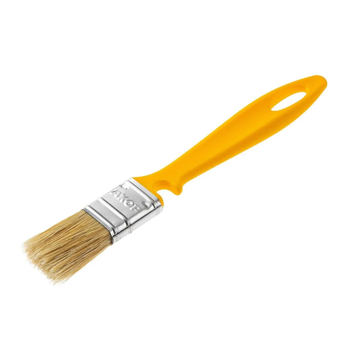 КИСТЬ ПЛОСКАЯ "ЭКСПЕРТ" ДЛЯ ЭМАЛЕЙ 25*10 ММ СМЕШАННАЯ ЩЕТИНА (10/130) "АКОР" 172 10 025