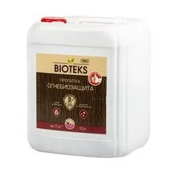 ОГНЕБИОЗАЩИТНЫЙ СОСТАВ 2 ГРУППА "BIOTEKS" РОЗОВЫЙ ИНДИКАТОР 10 Л (1) ТЕКС