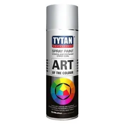 КРАСКА АЭРОЗОЛЬ "TYTAN PROFESSIONAL" ART БЕЛАЯ МАТОВАЯ 400 МЛ (12)  RAL 9003М
