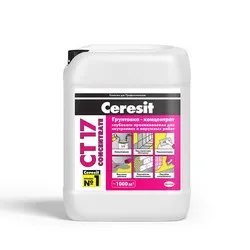 ГРУНТОВКА-КОНЦЕНТРАТ CT 17  5 Л (1) "CERESIT"