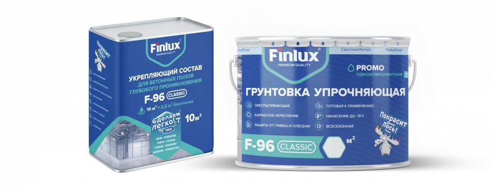 Finlux F-96 Classic Пропитка для бетонных полов глубокого проникновения