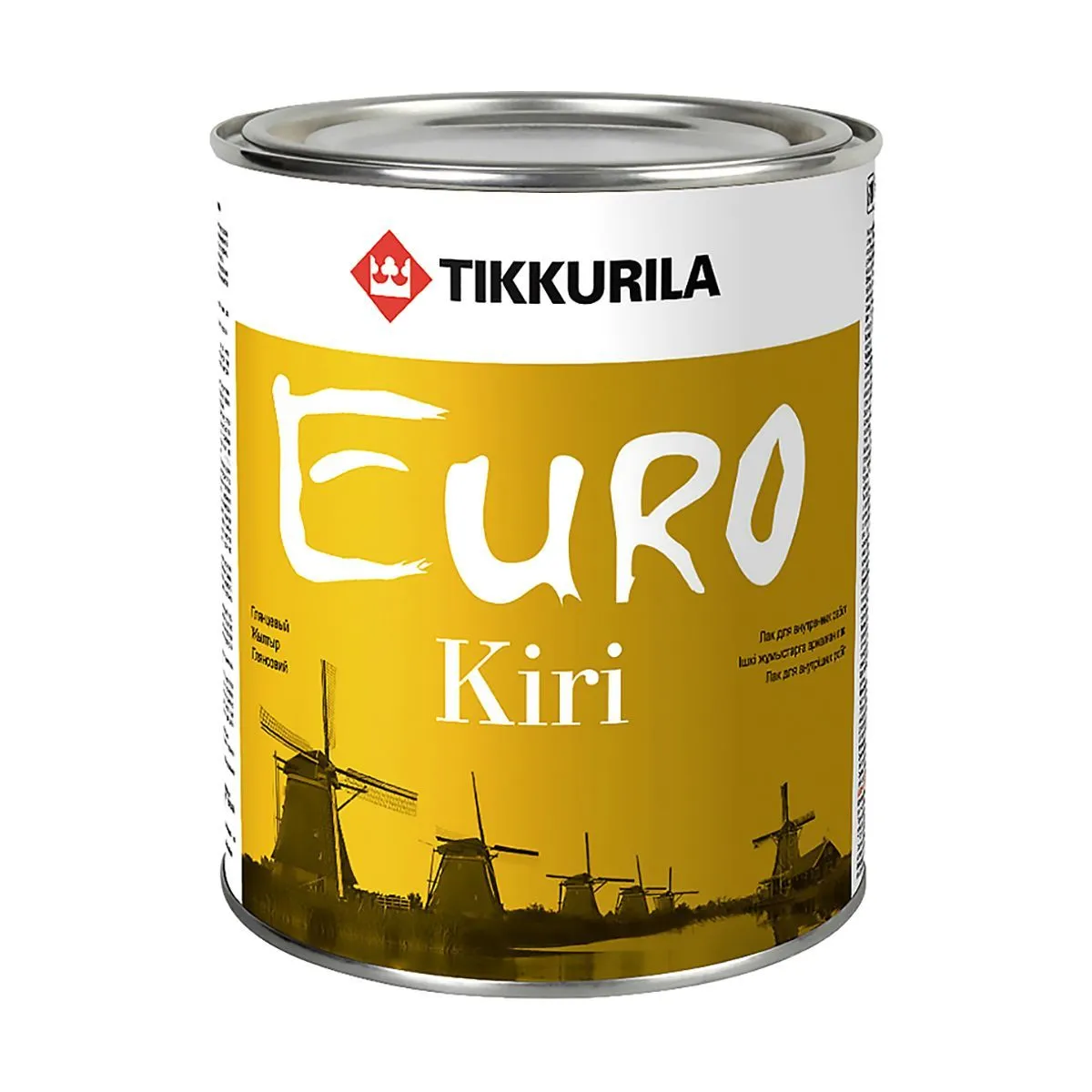 ЛАК ПАРКЕТНЫЙ "LACQUER PARQUET" ГЛЯНЦ. 0,9 Л (1/6) "ТИККУРИЛА"