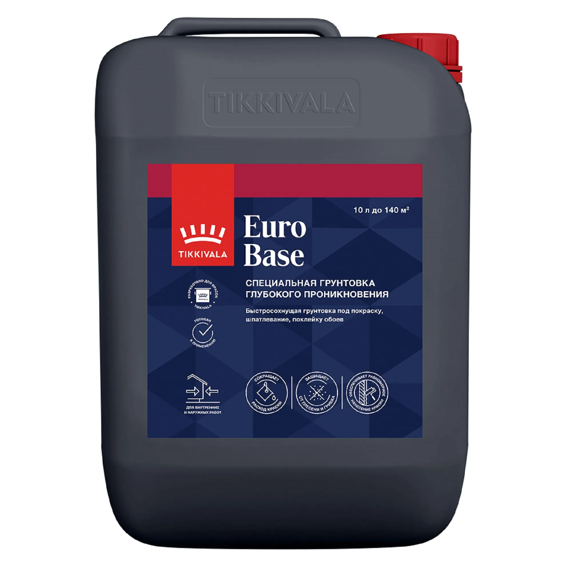 ГРУНТ "EURO BASE" ГЛУБОКОГО ПРОНИКН. 10 Л (1) "TIKKIVALA"