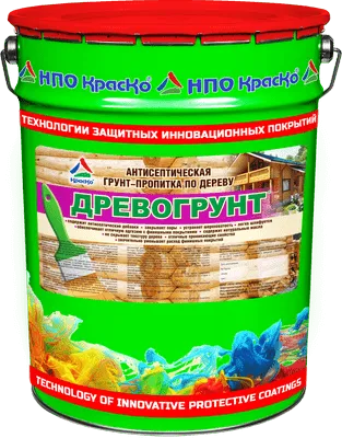 Древогрунт — антисептическая грунт-пропитка по дереву