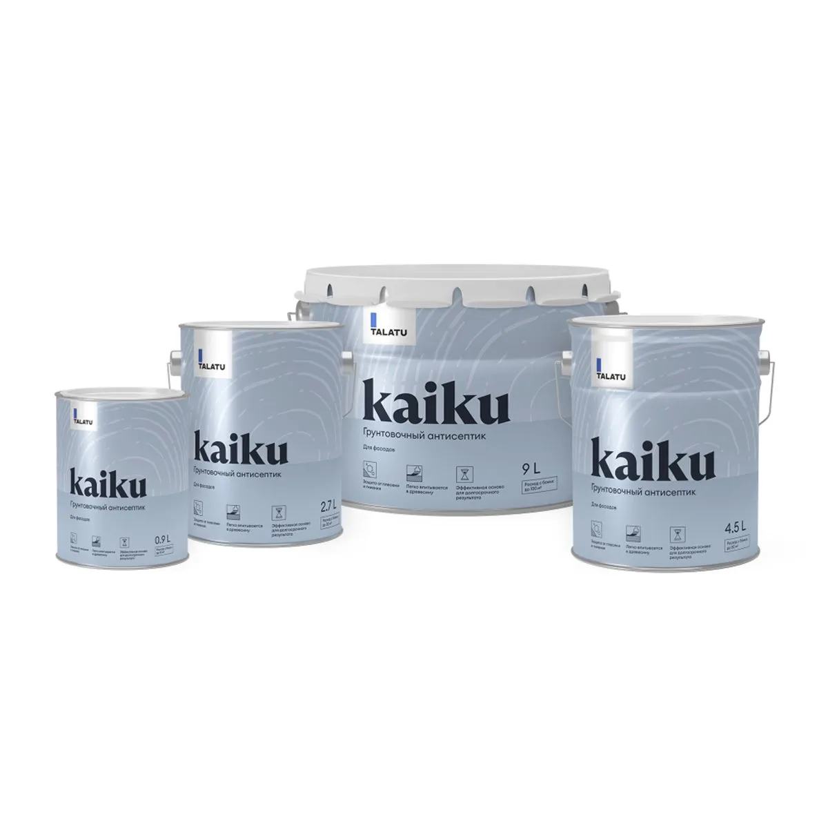 ГРУНТ-АНТИСЕПТИК "KAIKU" 2,7 Л (1) "TALATU"