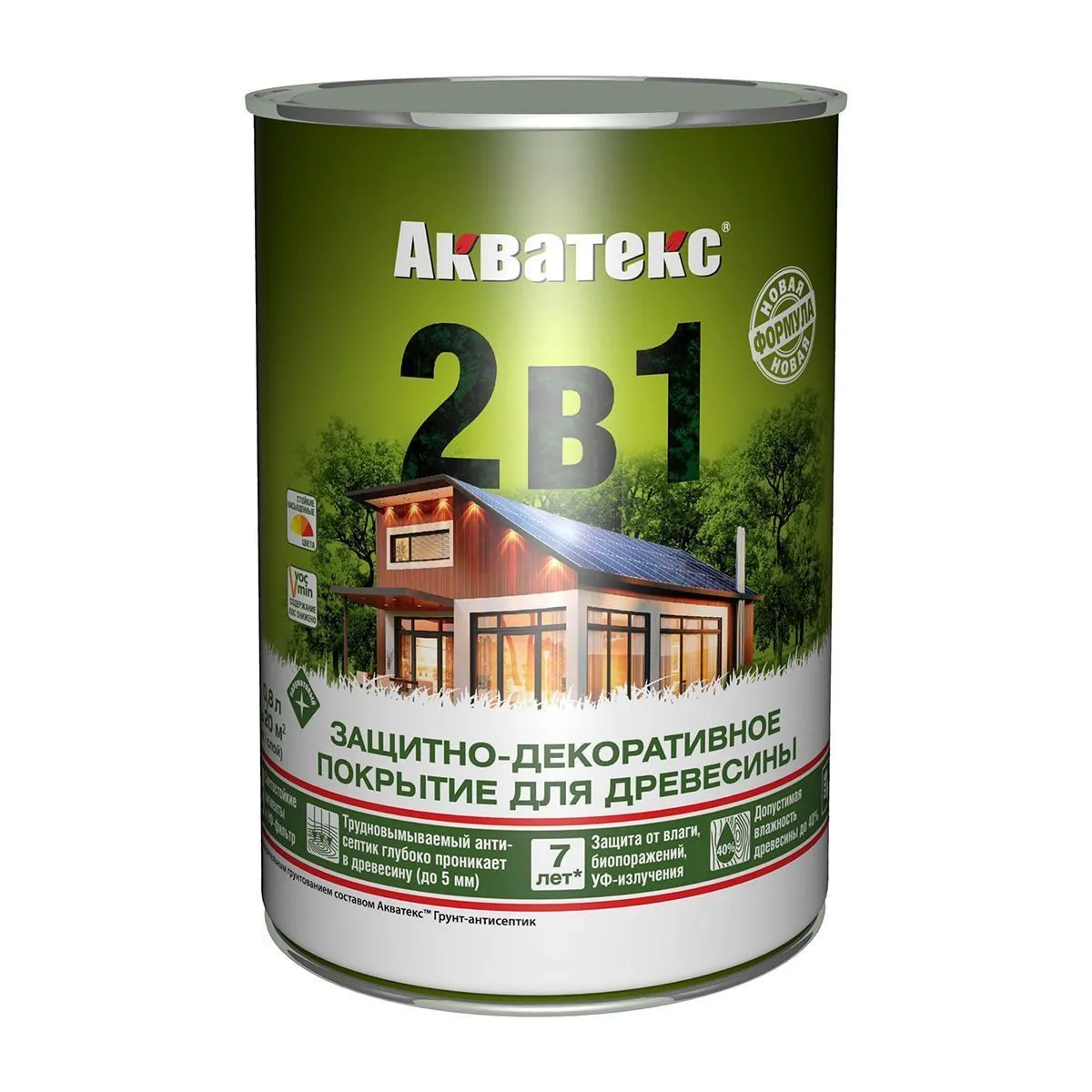 АКВАТЕКС 2 В 1 ДУБ  0,8 Л (1/6) "РОГНЕДА"