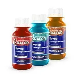 КОЛЕР УНИВЕРСАЛЬНЫЙ № 7 АЛЫЙ 100 МЛ (6/108) "KRAFOR"