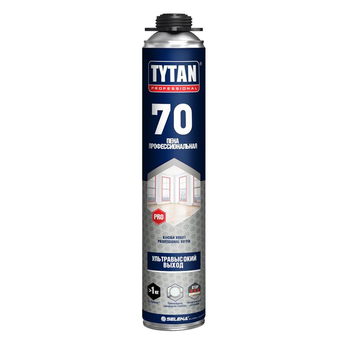 ПЕНА МОНТАЖНАЯ "TYTAN PROFESSIONAL 70" ПРОФИ 870 МЛ (12/672) ТУРЦИЯ