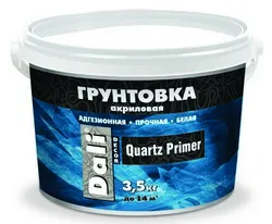 ГРУНТОВКА "DALI-DECOR" АДГЕЗИОННАЯ "QUARTZ PRIMER"  3,5 КГ (1) "РОГНЕДА"