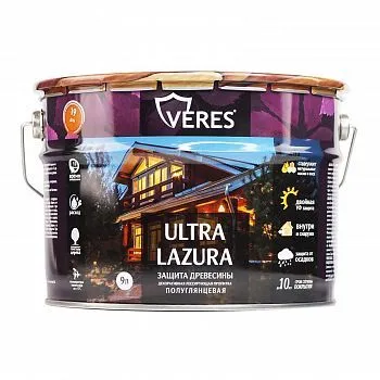 ВЕРЕС УЛЬТРА ЛАЗУРА №19 ДУБ  9 Л (1) "VERES" VU-30