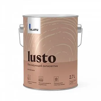 АНТИСЕПТИК ЛЕССИРУЮЩИЙ "LUSTO" БАЗА С 2,7 Л (1) "TALATU"