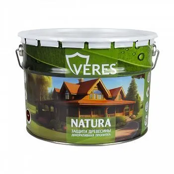 ПРОПИТКА ДЕКОРАТИВНАЯ "NATURA" ТИК 9 Л (1) "VERES"