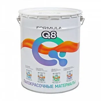 ГРУНТ- ЭМАЛЬ ПО РЖАВЧИНЕ "FORMULA Q8" ЗЕЛЕНАЯ 20 КГ (1)