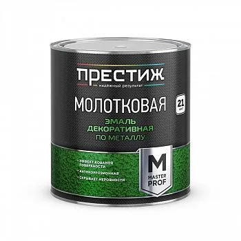 ЭМАЛЬ С МОЛОТКОВЫМ ЭФФЕКТОМ ЗОЛОТИСТАЯ 2,5 Л (1/6) "ПРЕСТИЖ"