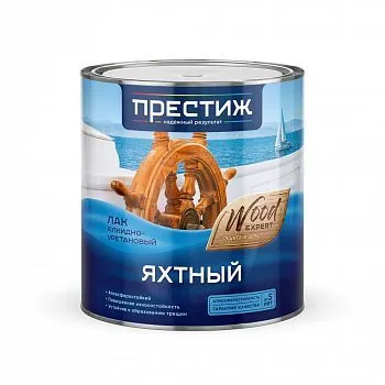 ЛАК ЯХТНЫЙ ПОЛУМАТОВЫЙ 2,5 Л (1/6) "ПРЕСТИЖ"
