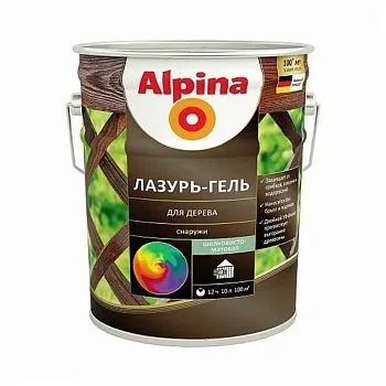 ЛАЗУРЬ-ГЕЛЬ ДЕРЕВОЗАЩИТНАЯ ПАЛИСАНДР  9 Л (1) "ALPINA"