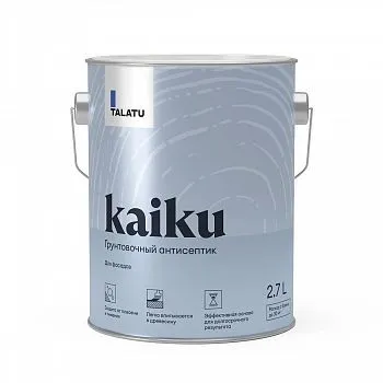 ГРУНТ-АНТИСЕПТИК "KAIKU" 2,7 Л (1) "TALATU"