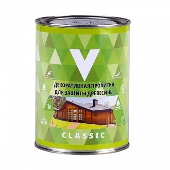 ПРОПИТКА ДЕКОРАТИВНАЯ "CLASSIC" ВЕНГЕ  1 Л (1/14) "V"