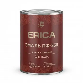 ЭМАЛЬ ПФ-266 "ERICA" ЗОЛОТИСТО-КОРИЧНЕВАЯ 0,8 КГ (1/14)